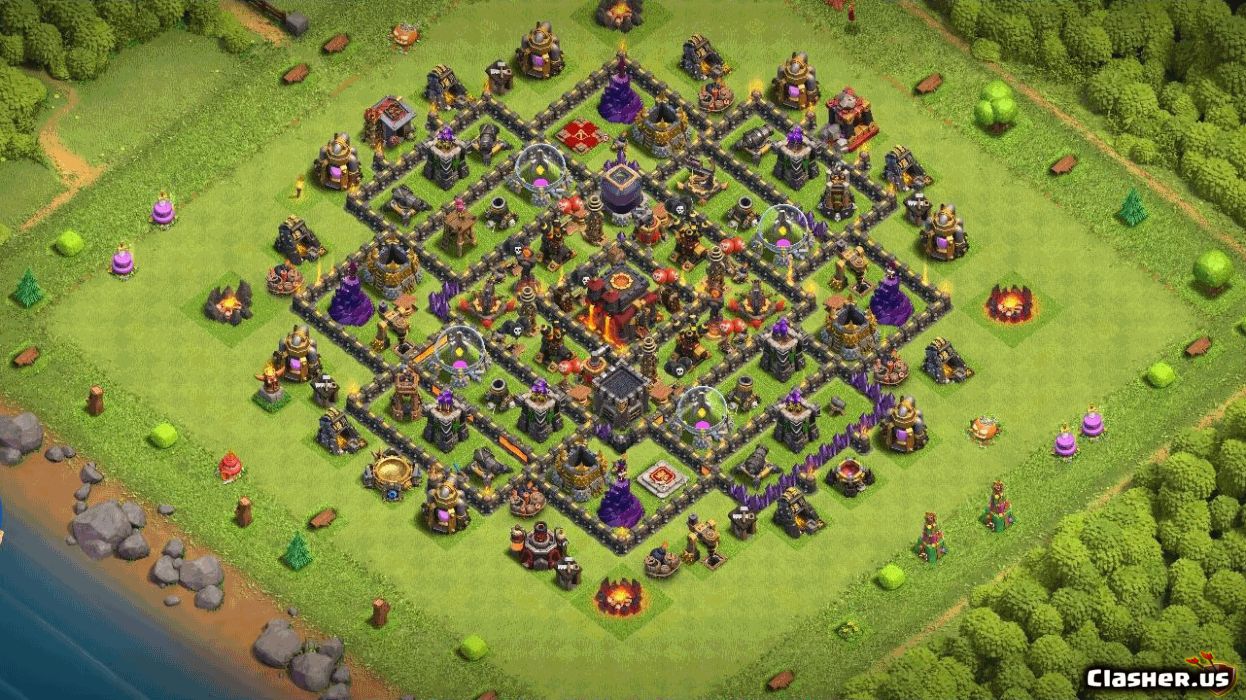 Town Hall 10 Base #07e55432-0f9f-43cf-b218-ca8356f2c3c7