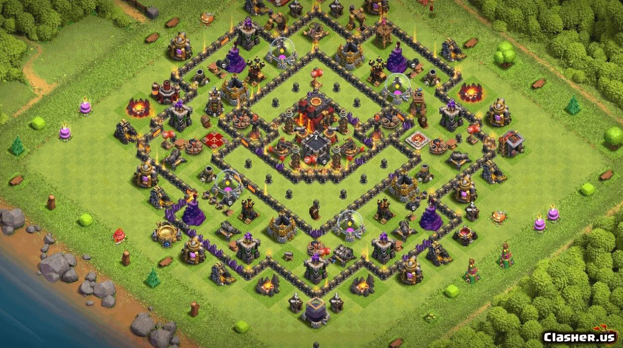 Town Hall 10 Base #0c823234-6e0e-462d-8b3a-ecef72097017