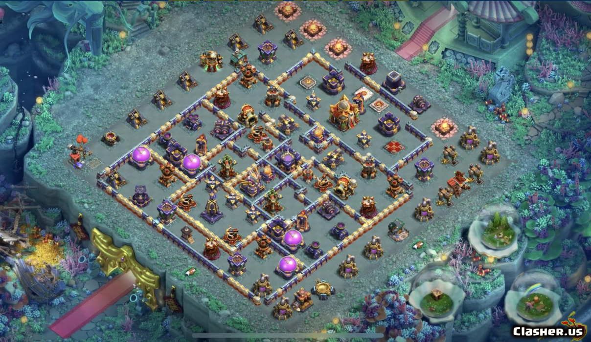 Town Hall 16 Base #2d6eee9f-d212-43b2-baee-f2287b0ea006
