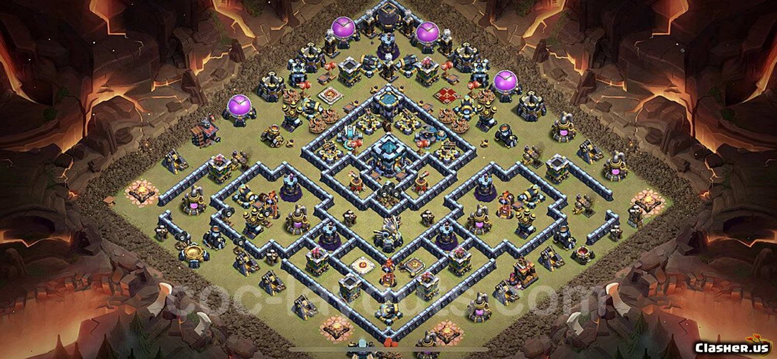 Town Hall 13 Base #2ea1558a-9fba-42bd-b37f-7672fc67897e