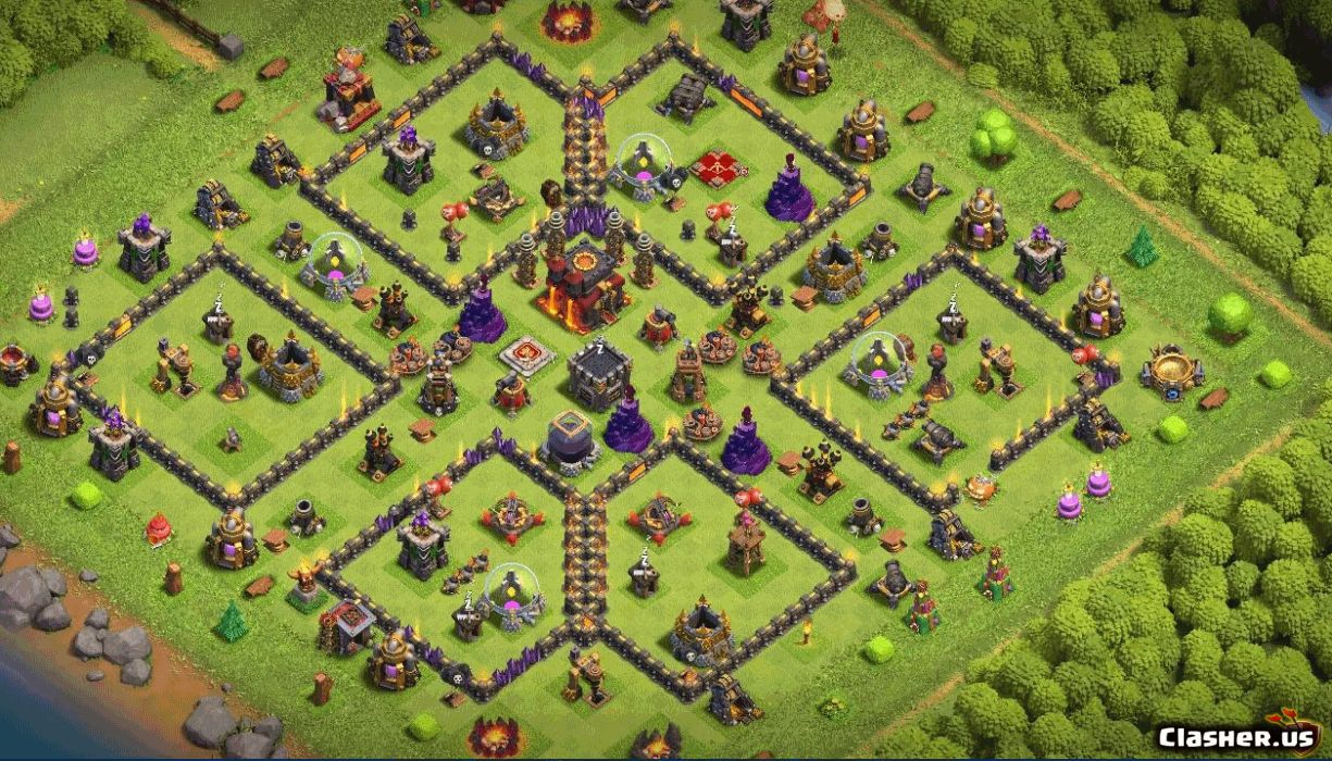 Town Hall 10 Base #4781f920-a009-46aa-827f-eaf89a75e188