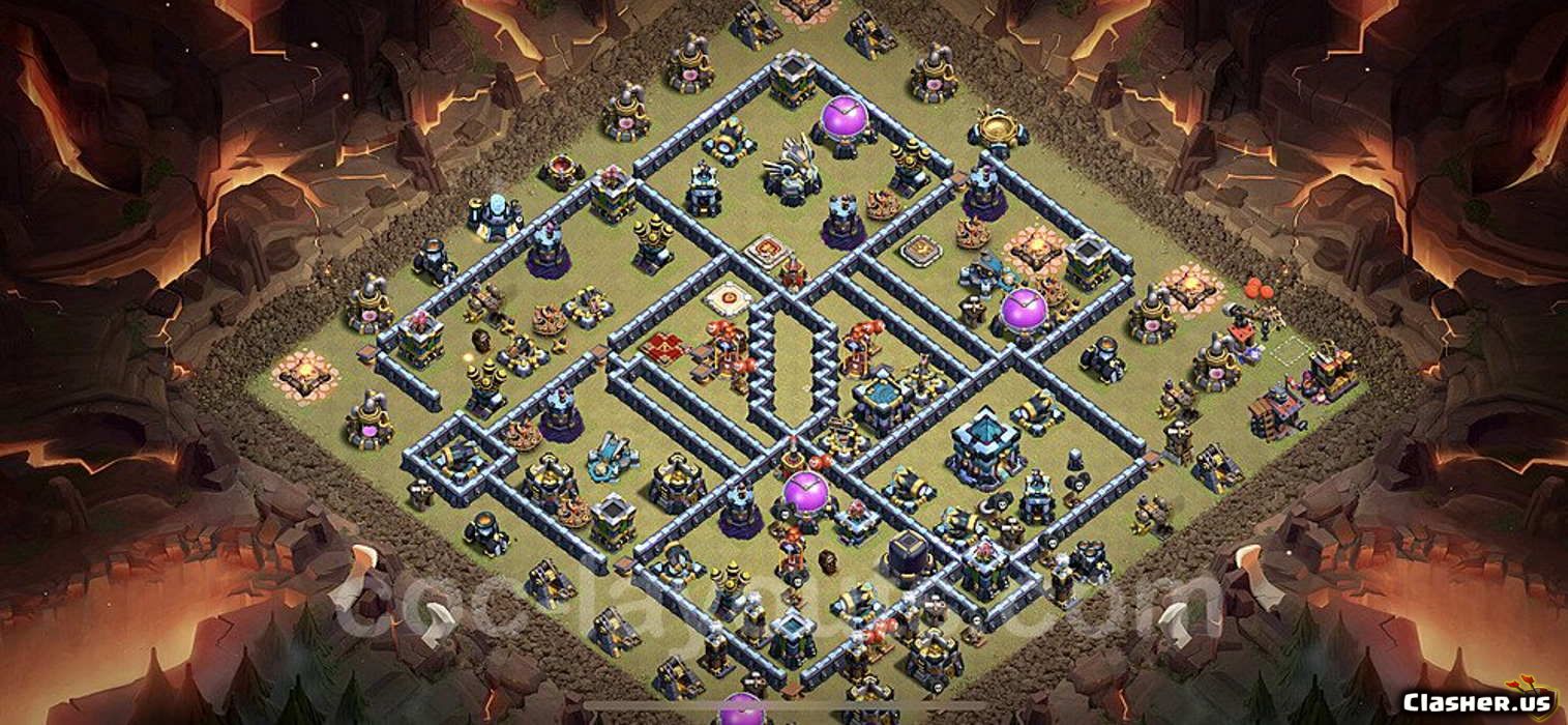 Town Hall 13 Base #62f3a2d1-14d3-4bbe-9870-4e2fcf5212a7
