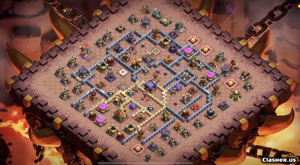 Town Hall 16 Base #6b1d288b-9077-4bc1-b9eb-589058200b71