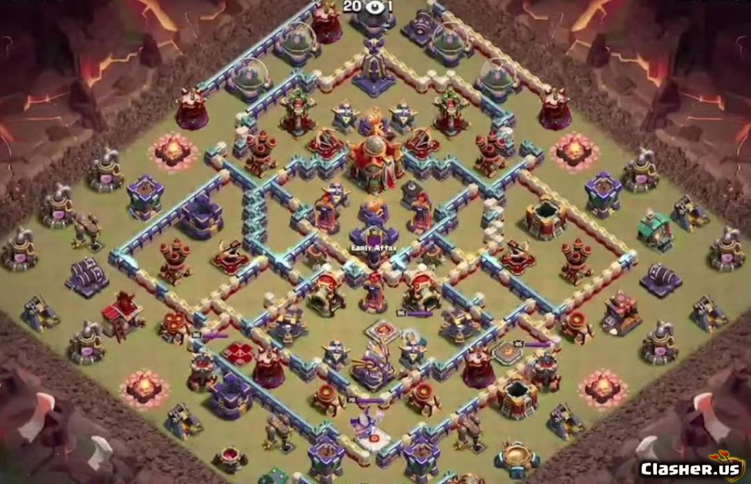 Town Hall 16 Base #6ce46603-3d68-4a20-922b-6d1d55d26ae4