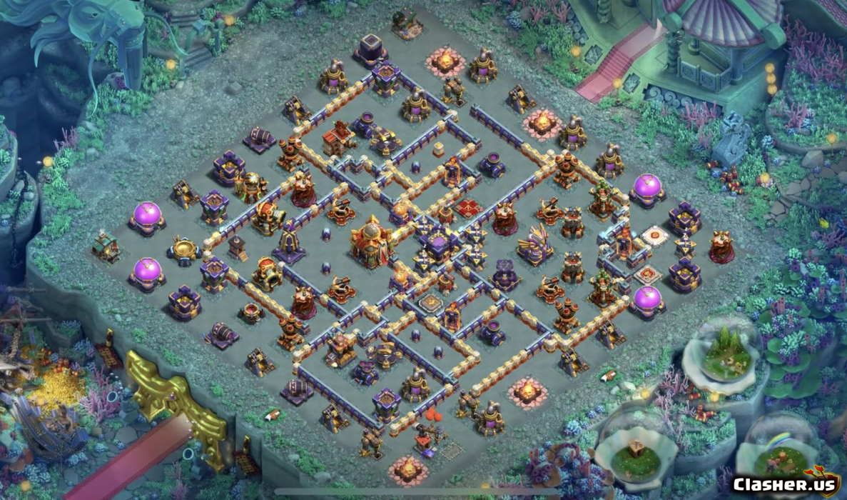 Town Hall 16 Base #7efb1e11-5914-4c62-af05-9842430e3be3