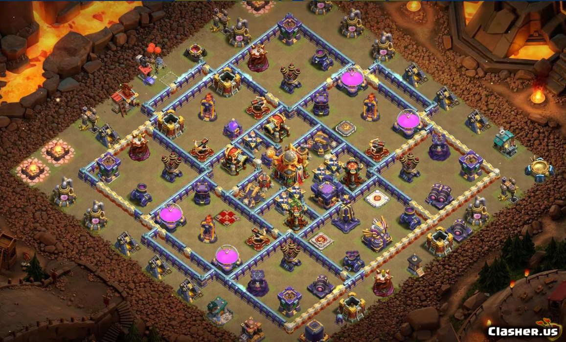 Town Hall 16 Base #8cc91181-aa1d-45fa-a700-db0eb6fe4cdb