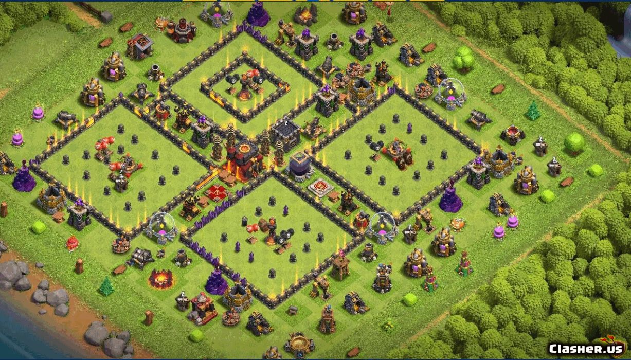 Town Hall 10 Base #b0a09dd0-d4b8-43f8-908c-3a2e06a2cfd7