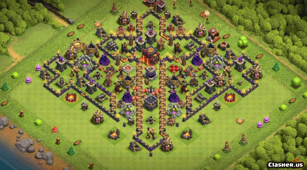 Town Hall 10 Base #de0bd757-925d-4cf2-831d-0e65f07b5ce4